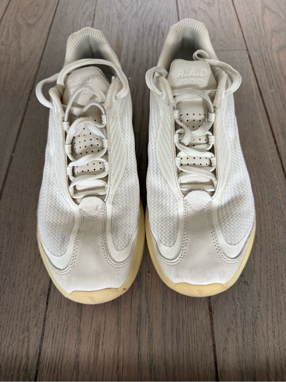 R.A.D. Men's Athletic Sneakers in Off-White